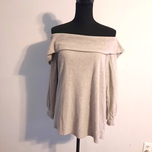 Off-Shoulder Sweater